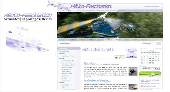 Ralisation e-birth Concept - Site helico-Fascination